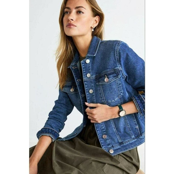 Women's denim casual jacket size M - Picture 6 of 6